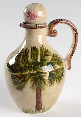 Bora Bora Oil Or Vinegar Cruet and Stopper