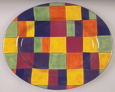 Caracas 17" Oval Serving Platter