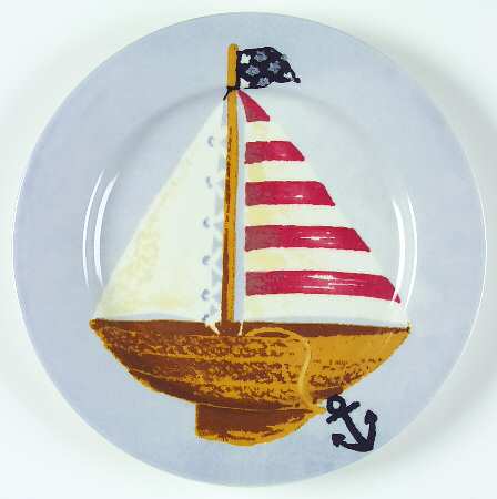 By the Sea Salad Plate