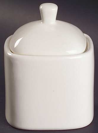 Quadro Sugar Bowl & Lid