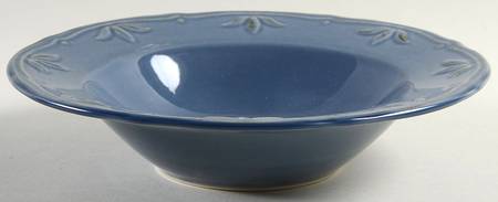 Sicily Blue Large Rim Soup Bowl