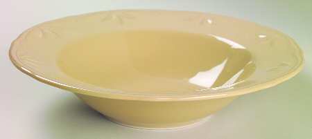 Sicily Caramel (Tan) Large Rim Soup Bowl