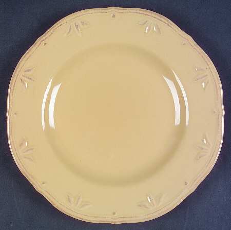 Sicily Caramel (Tan) Salad Plate