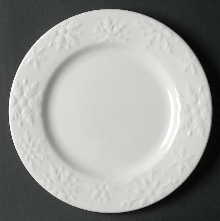 Snowflakes Salad Plate
