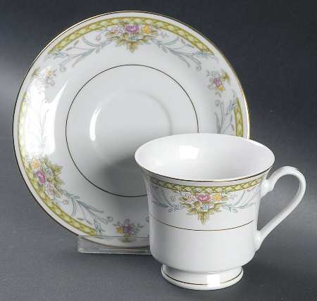 TLT1 Footed Cup & Saucer Set by Truly Tasteful