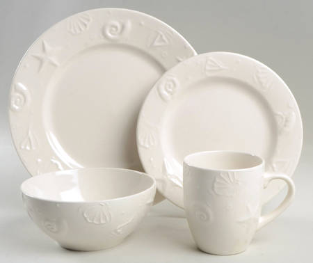Seashells 4 Piece Place Setting by Thomson