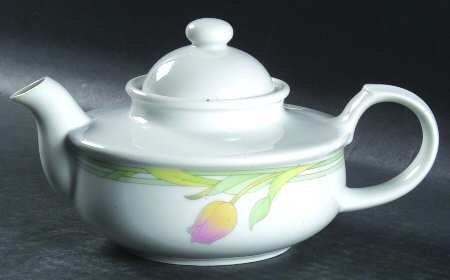 Spring Teapot for Individual Teapot & Lid with Cup