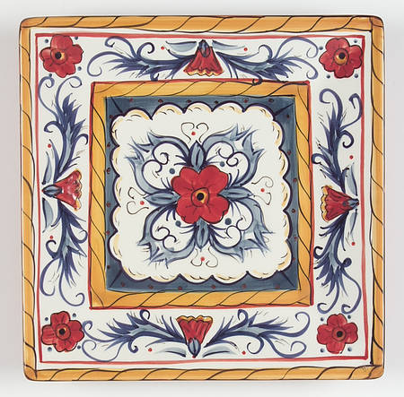 Italiano Square Salad Plate