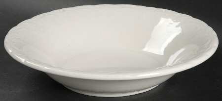 Versailles White 8" Individual Pasta Bowl