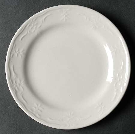 Versailles White Canape Plate