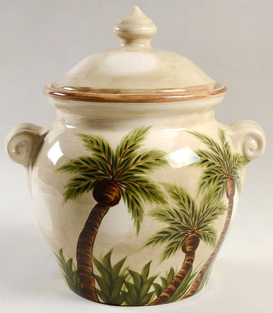 Kona Cookie Jar & Lid
