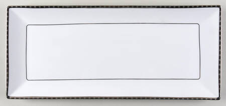 Arctic Solstice Snowflake 17" Rectangular Serving Platter