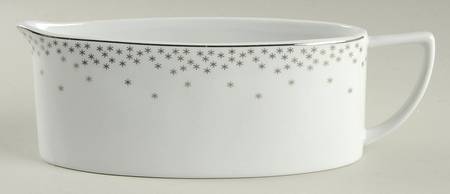 Arctic Solstice Snowflake Gravy Boat