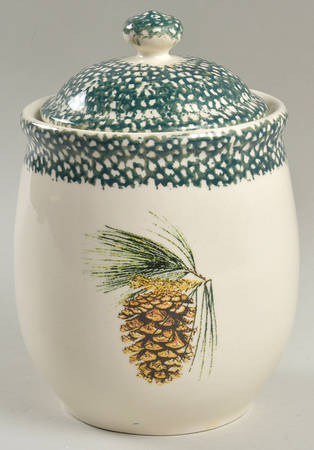 Evergreen Small Canister & Lid