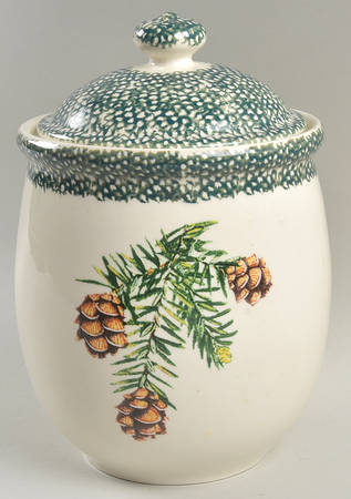 Evergreen Large Canister & Lid