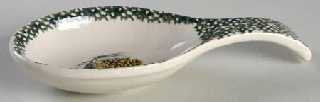 Evergreen Spoon Rest/Holder (Holds 1 Spoon)