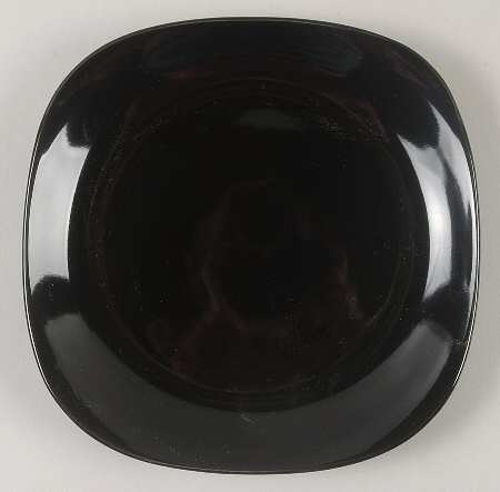 Quadro Black Salad/Dessert Plate