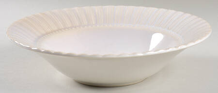 Maison White 9" Round Vegetable Bowl