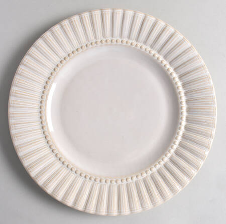 Maison White 12" Chop Plate (Round Platter)