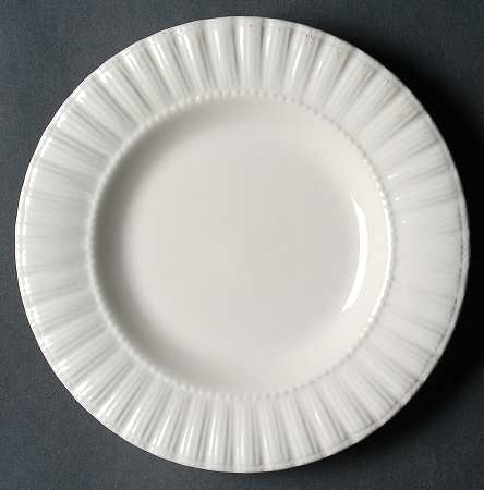 Maison White Salad Plate