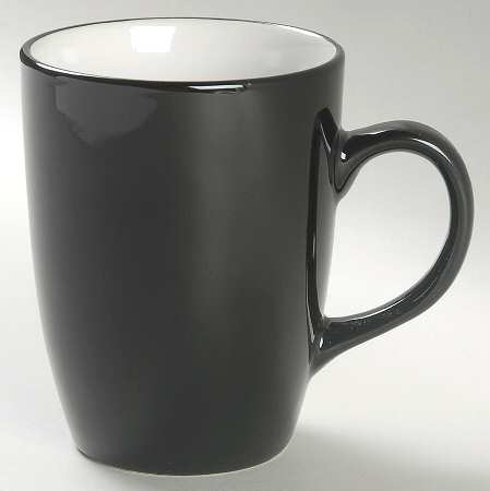 Duo Quadro Black Mug