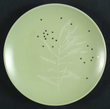 Snow Leaf Salad Plate