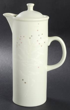 Snow Leaf Coffee Pot & Lid