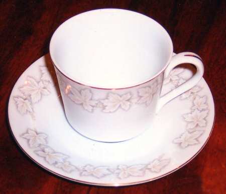 TKO10 Flat Cup & Saucer Set