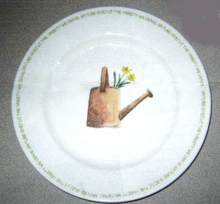 My Garden Salad Plate