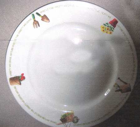 My Garden Dinner Plate