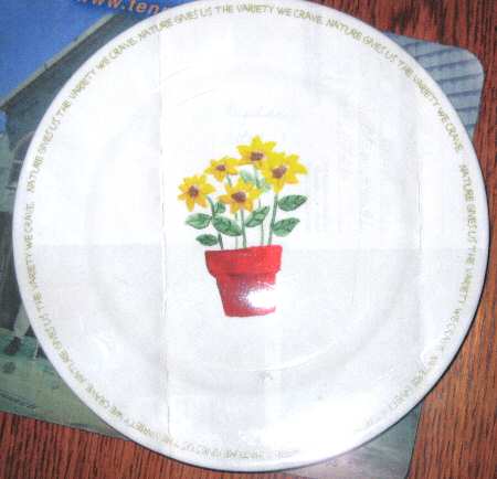 My Garden Salad Plate