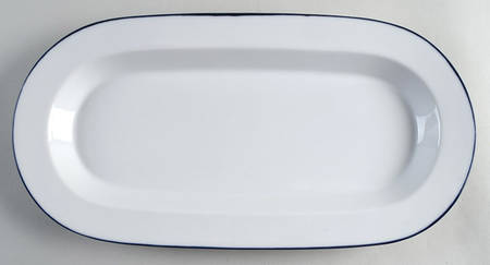 Mesa Royal Blue 16" Oval Serving Platter