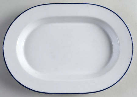 Mesa Royal Blue 12" Oval Serving Platter