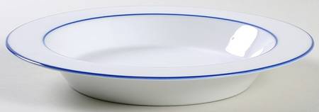 Mesa Royal Blue Rim Soup Bowl