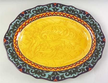 Merida 18" Oval Serving Platter
