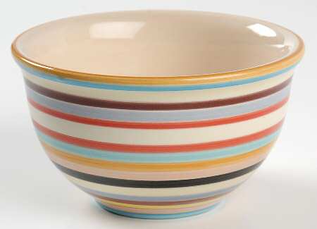 Sedona Stripe Fruit/Dessert (Sauce) Bowl