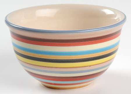 Sedona Stripe Fruit/Dessert (Sauce) Bowl
