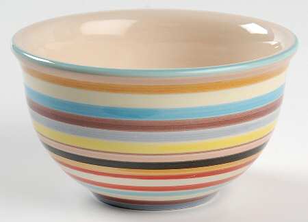 Sedona Stripe Fruit/Dessert (Sauce) Bowl