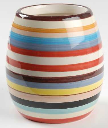 Sedona Stripe Medium Canister No Lid