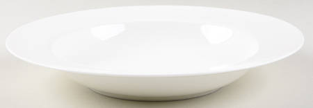 TPA3 (Bone China) Large Rim Soup Bowl