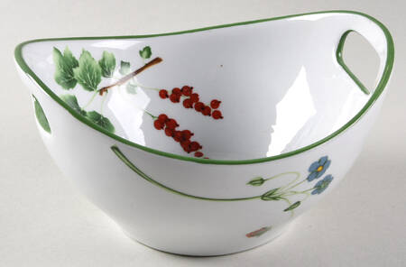 Wild Garden 7" Handled Round Serving Bowl