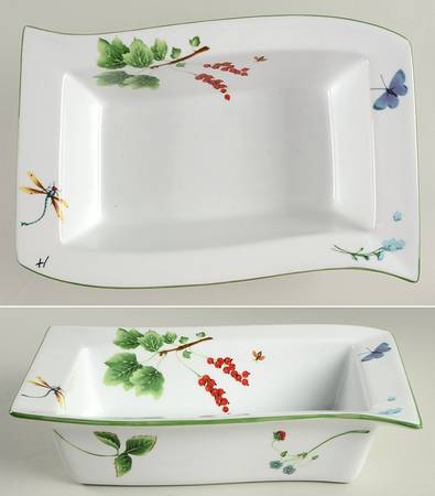 Wild Garden 12" Rectangular Baker