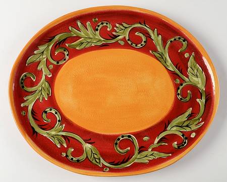 Torino 16" Oval Serving Platter