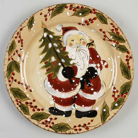 Snowstorm Salad Plate