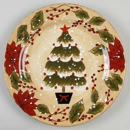 Snowstorm Dinner Plate