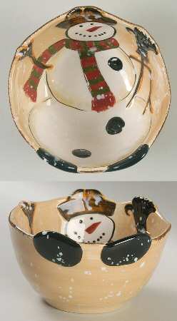 Snowstorm 6" Nesting Bowl