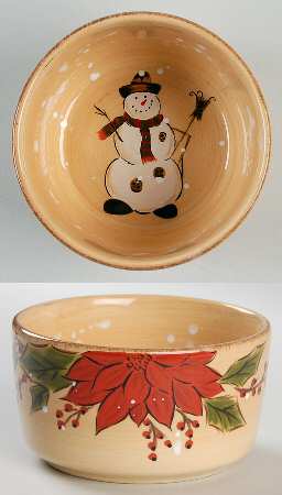 Snowstorm Dip Bowl (For Dip & Spreader)
