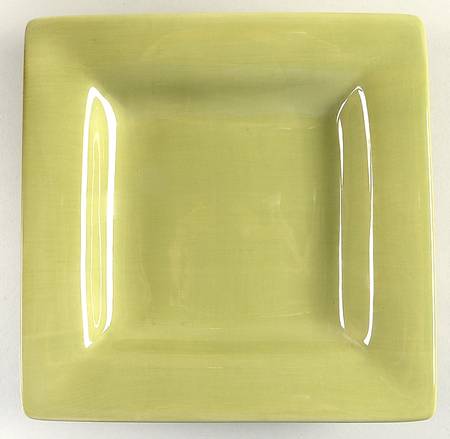 Espana Chartreuse Square Salad Plate