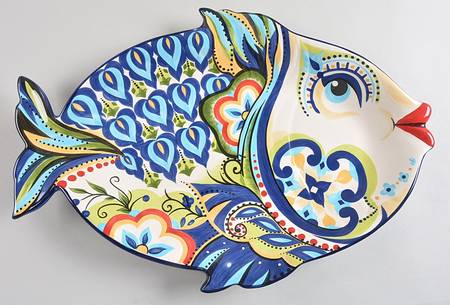 Bocca 18" Fish Shaped Platter