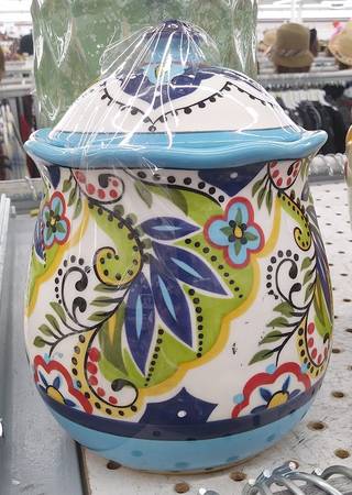 Bocca Cookie Jar & Lid